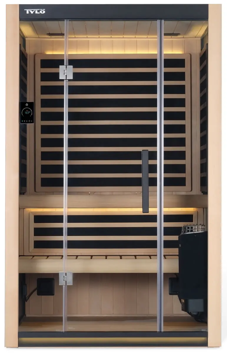 Kiruna 2 Hybrid Infrared and Traditional Sauna for Two