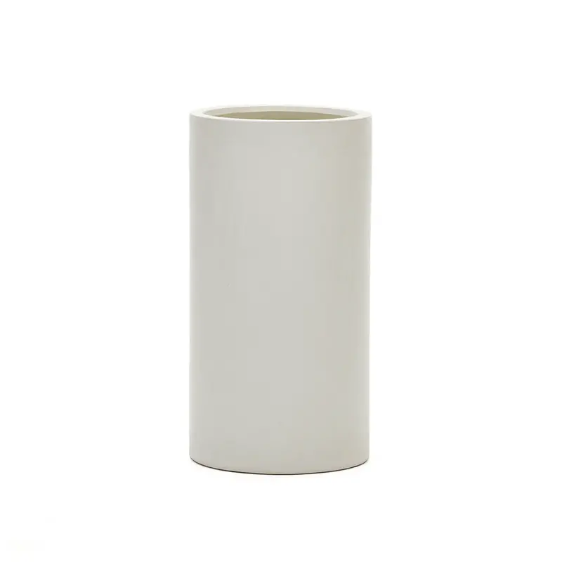 Kona Large White Planter Pot – Elevated Outdoor Garden Vessel