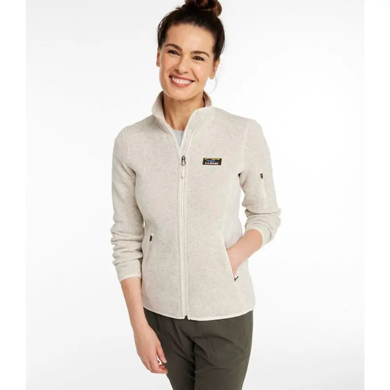 L.L. Bean Bean’s Fleece Full-Zip Sweater Jacket for Women