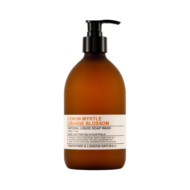 Lemon Myrtle & Orange Blossom Hand and Body Wash – Citrus Fresh Cleanser