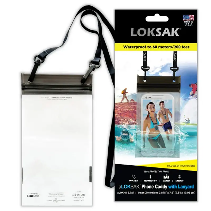 LOKSAK aLOKD Waterproof Phone Pouch (3.9 x 7.25 in)
