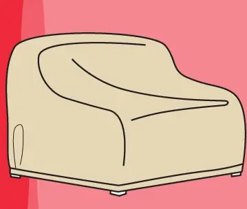 Love Seat & Sectional Cover – Adjustable CP222 Outdoor Fabric Guard