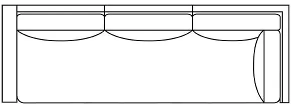 Luca Fabric Corner Sofa – Left-Arm Facing Bench Seat