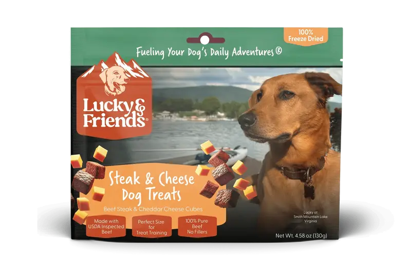 Lucky & Friends Steak & Cheese Flavor Dog Treats