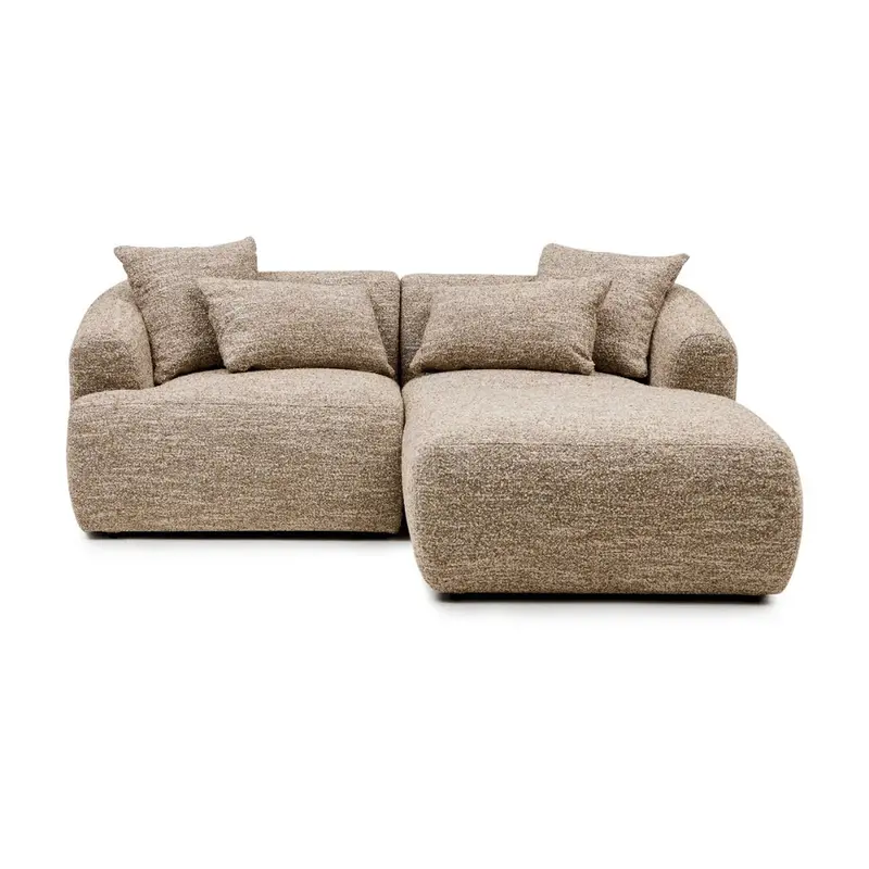 Lyon Desert Modular Sofa Featuring Optional Chaise Attachment