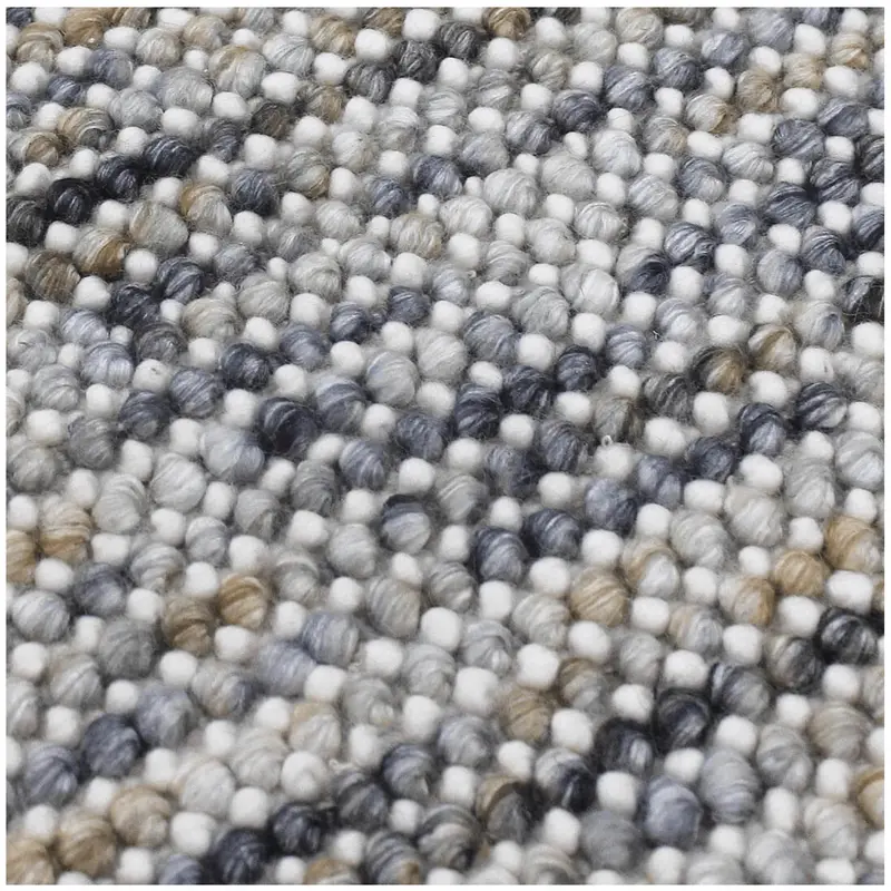 Magic Wool Area Rug – Mineral Green Organic Weave