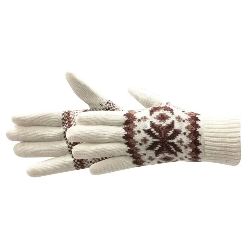 Manzella Crystal Women’s Fashion-Forward Winter Gloves – Soft Leather & Knit Accents