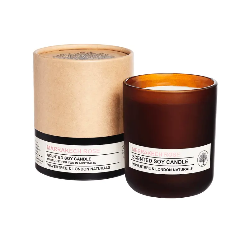 Marrakech Rose Scented Soy Candle