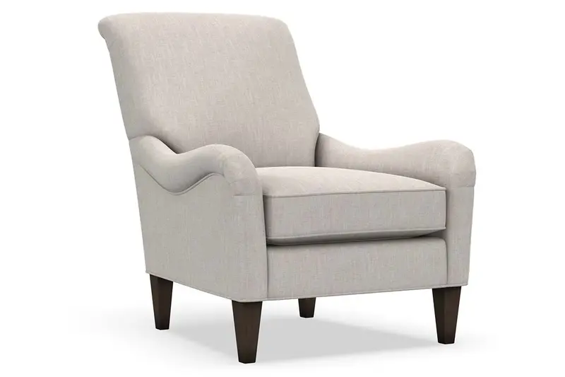 McKenna English Arm Accent Chair – Classic Upholstered Lounge