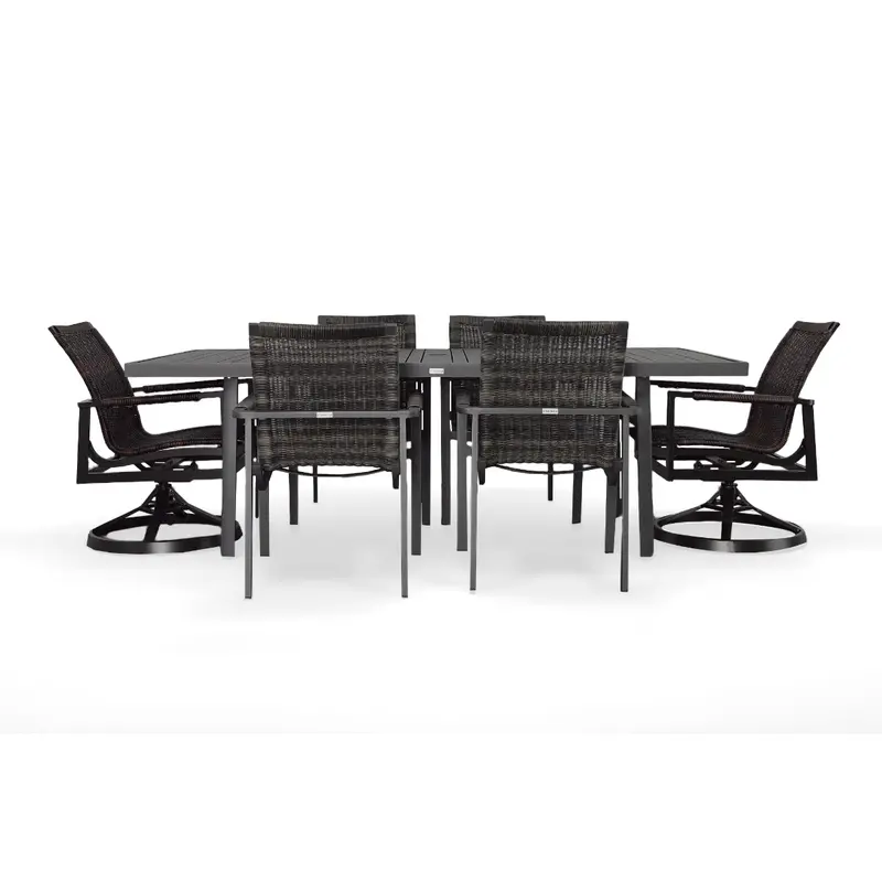 Megan Rustic-Chic 7-Piece Dining Room Set