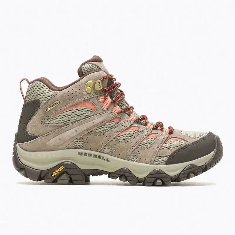 Merrell Moab 3 Women’s Wide Mid Hiking Boots – Waterproof, PFAS-Free