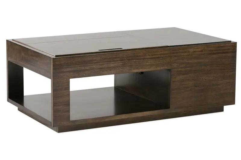 Messina Transitional Dark Wood Occasional Tables Set