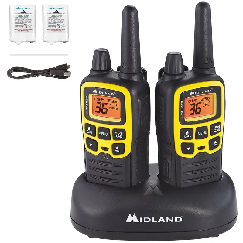 Midland X-Talker T61VP3 Two-Way Radios – 36-Mile Range, 22 Channels