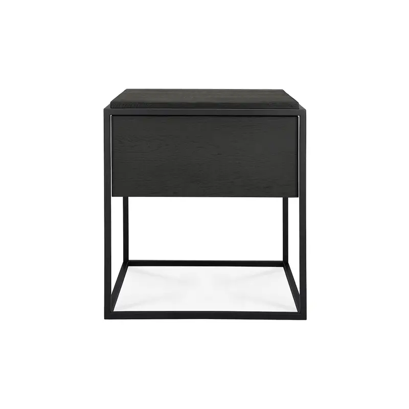 Monolit Black Oak Bedside Table