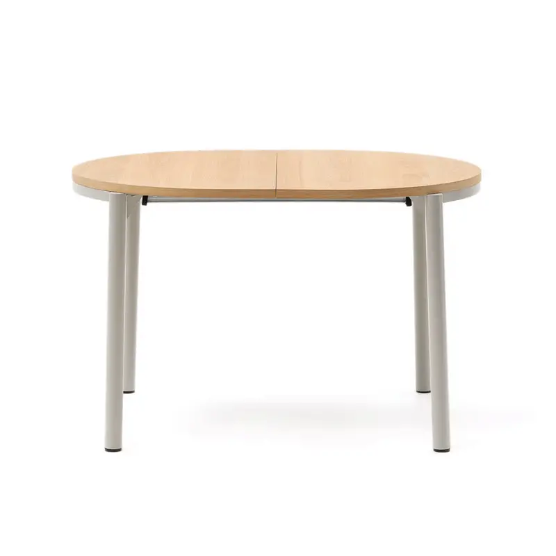 Montuiri Expandable Oblong Dining Table – Solid Wood Design