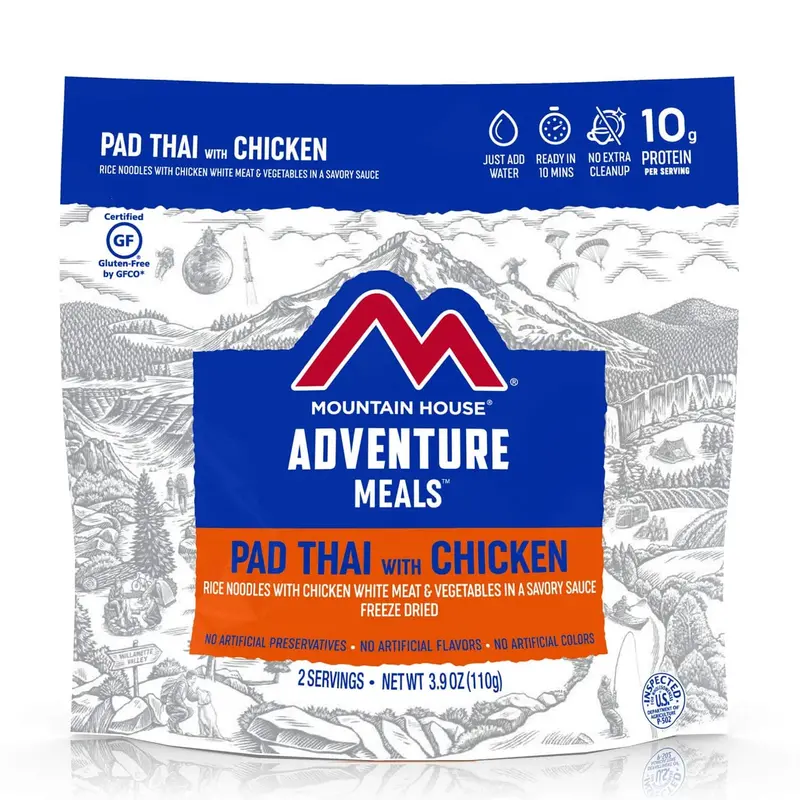 Mountain House Pad Thai with Chicken & Rice Noodles (Gluten-Free)