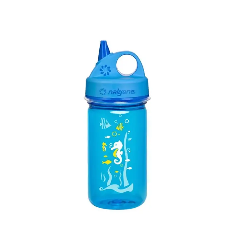 Nalgene Kids 12 oz Grip-N-Gulp Reusable Water Bottle