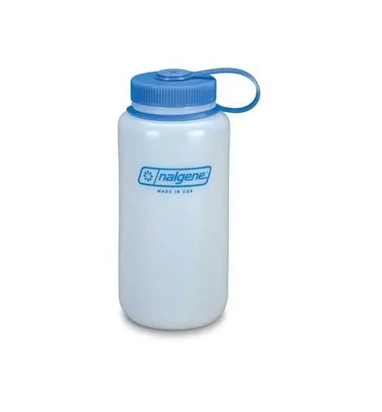 Nalgene Wide-Mouth BPA-Free Water Bottle – 32 oz with Loop Top