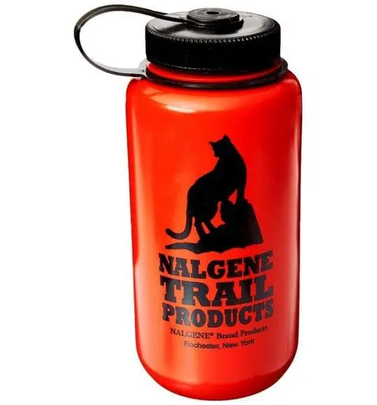 Nalgene Wide-Mouth HDPE Water Bottle – 1 Quart, BPA-Free