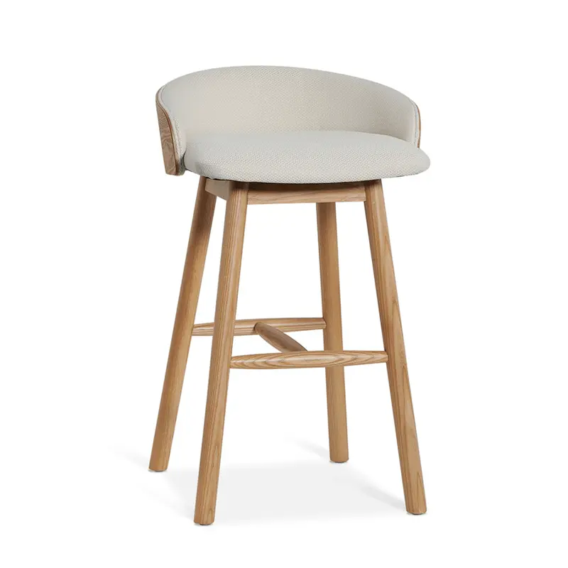 Natural Ash Cody Bench-Style Barstool