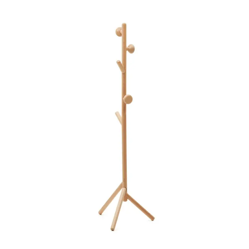 Natural Wood Benny Coat Stand