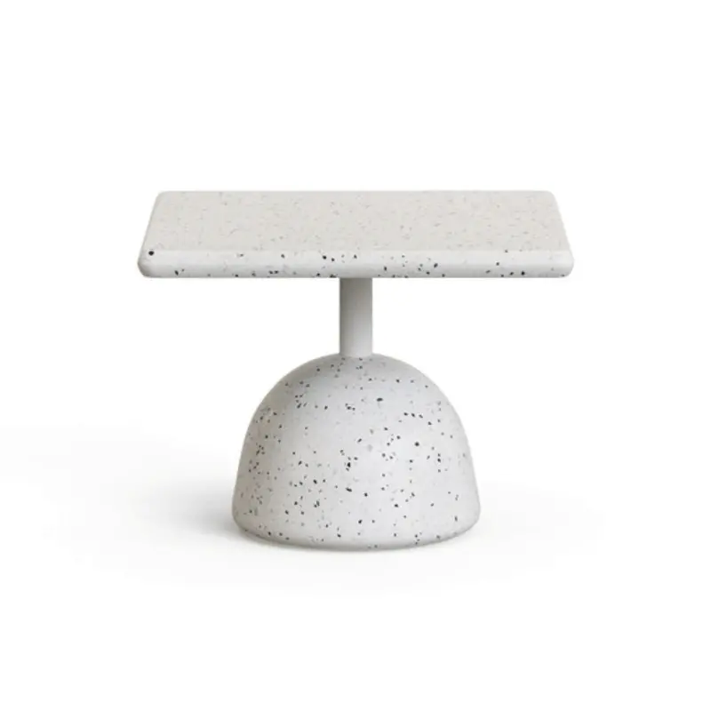 Naxos Terrazzo Square Patio Coffee Table