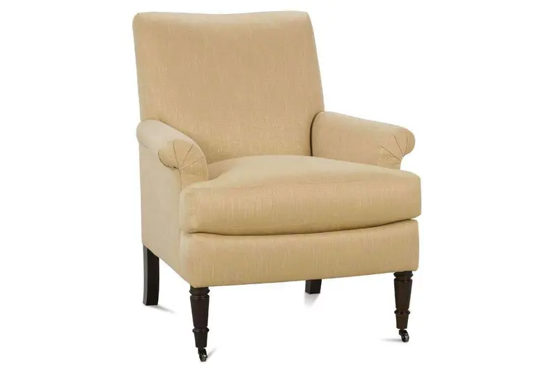 Nellie Traditional Fabric Accent Chair