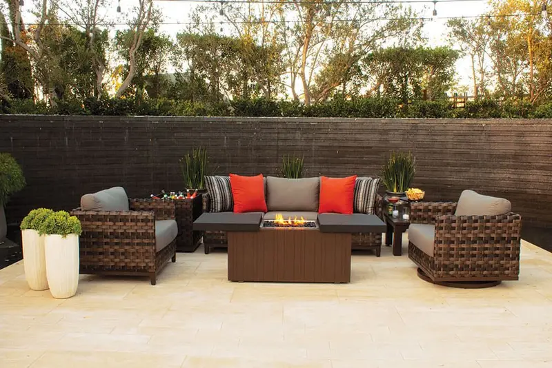 Nevis All-Weather Wicker Seating Collection – Modular Outdoor Lounge