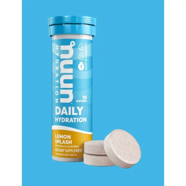 Nuun Daily Hydration Tablets – Lemon Splash