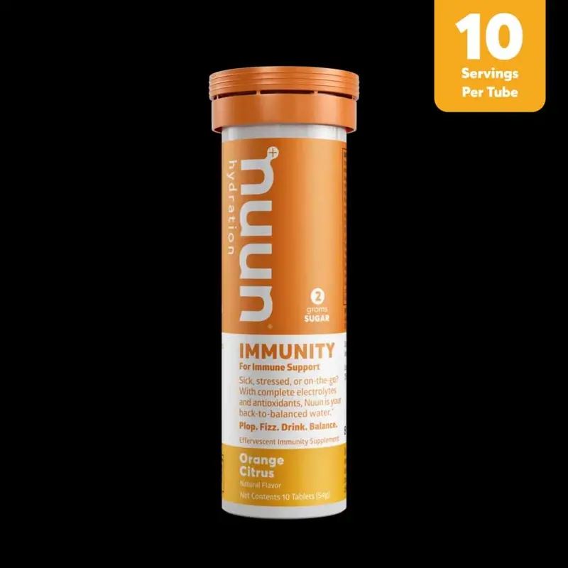 Nuun Immunity Effervescent Tablets – Orange Citrus Flavor