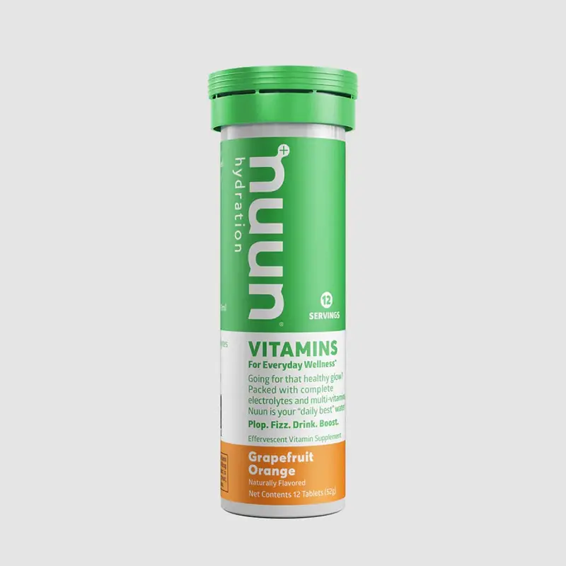 Nuun Vitamins Effervescent Tablets – Grapefruit Orange Flavor