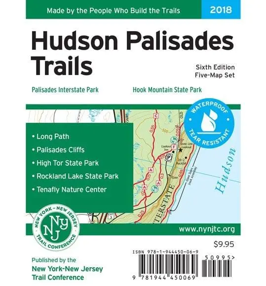 NYNJ Trail Conference Hudson Palisades Trail Map – New York