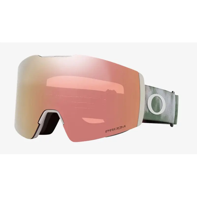 Oakley Fall Line M Ski Goggles – Jade Fog Frame, Prizm Rose Gold Lens