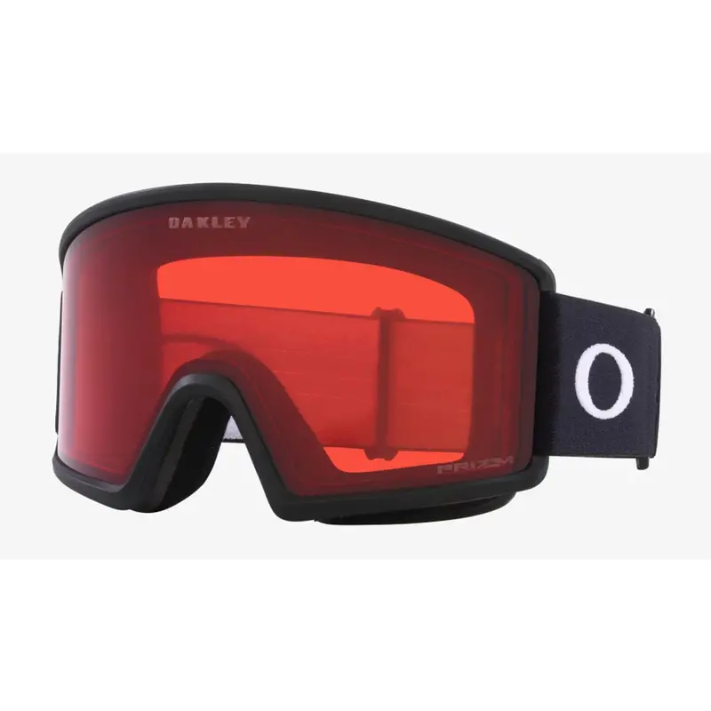 Oakley Target Line L Ski Goggles – Matte Black Frame, Prizm Rose Lens