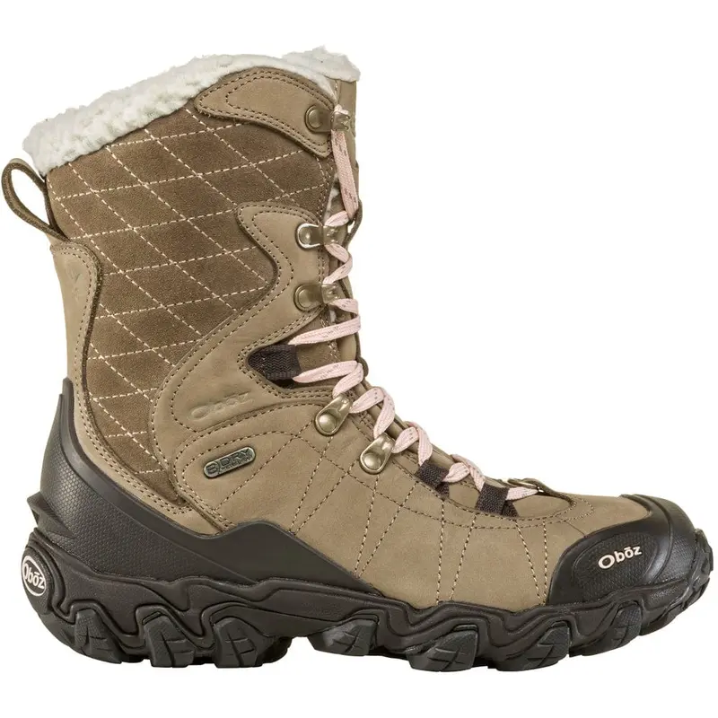 Oboz Bridger 9-Inch Insulated Women’s Hiking Boots – Extended Cuff Protection & B-DRY Tech