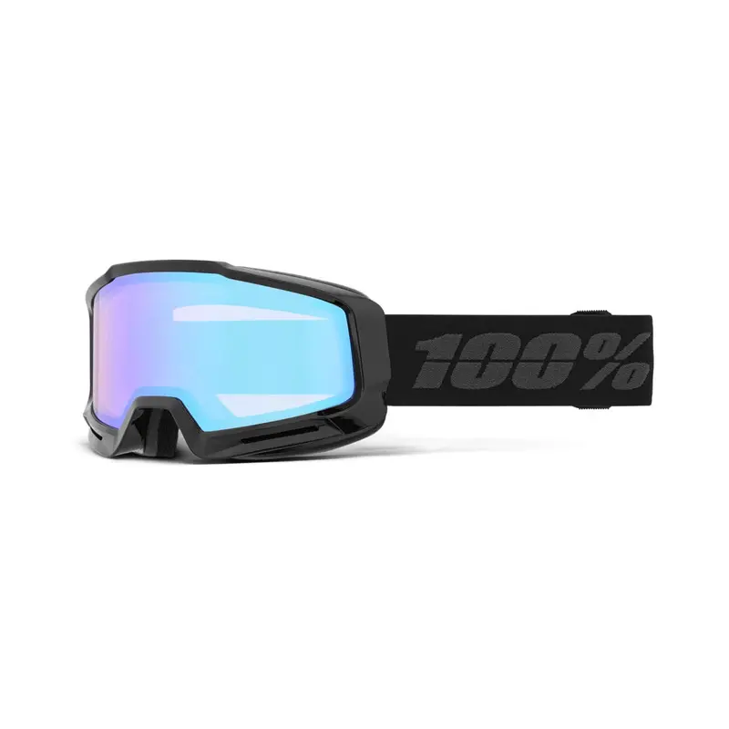 OKAN HiPER Black & Turquoise Snow Goggles – Mirror Turquoise Lens