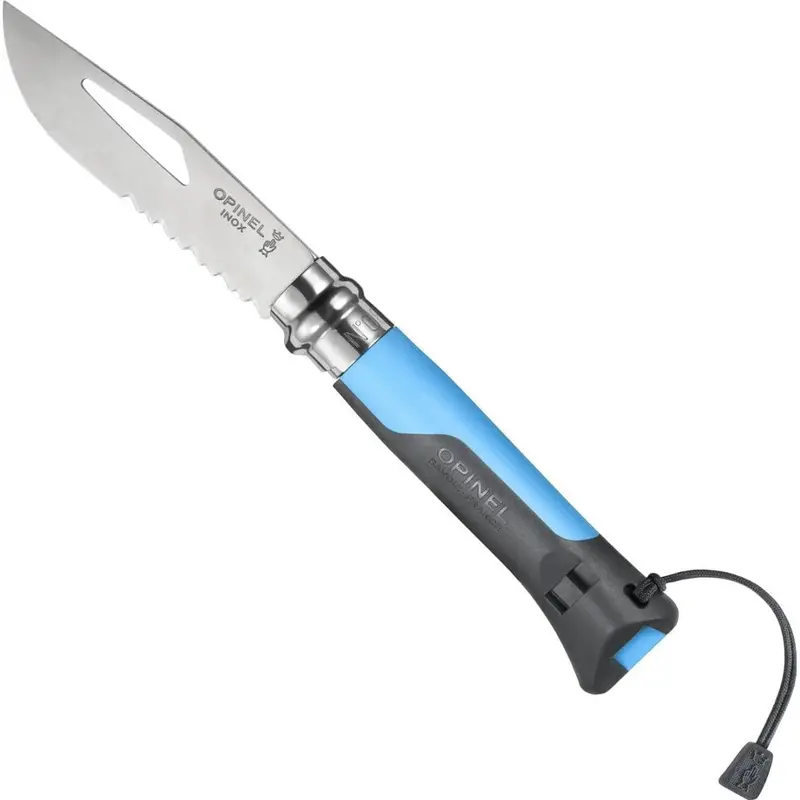 Opinel No. 8 Stainless Steel Folding Knife – Slim All-Purpose Pocket Knife