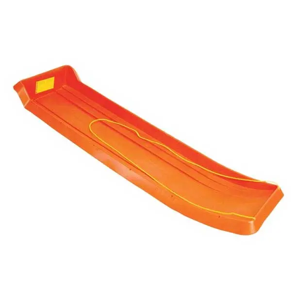 Orange Beast Toboggan – 66-Inch Heavy-Duty Snow Runner