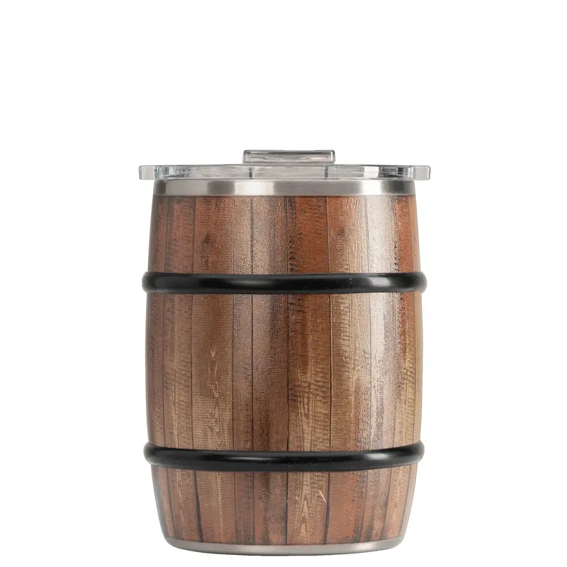 ORCA Double Barrel 24 oz Oak Wood Grain Finish Tumbler