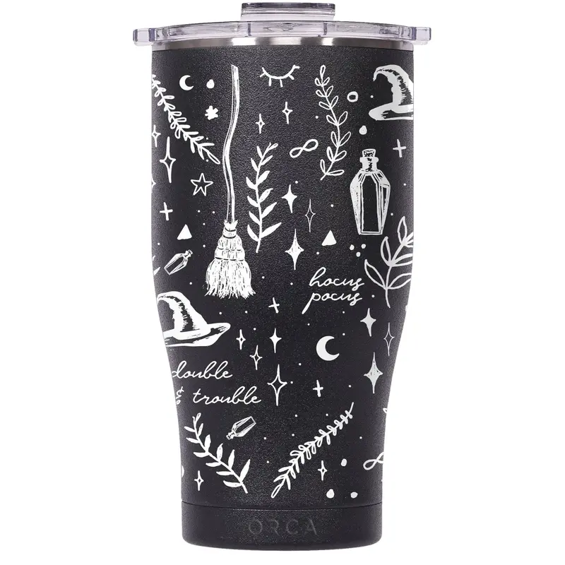 ORCA Witches Chaser 27 oz Stainless Steel Tumbler – Matte Black