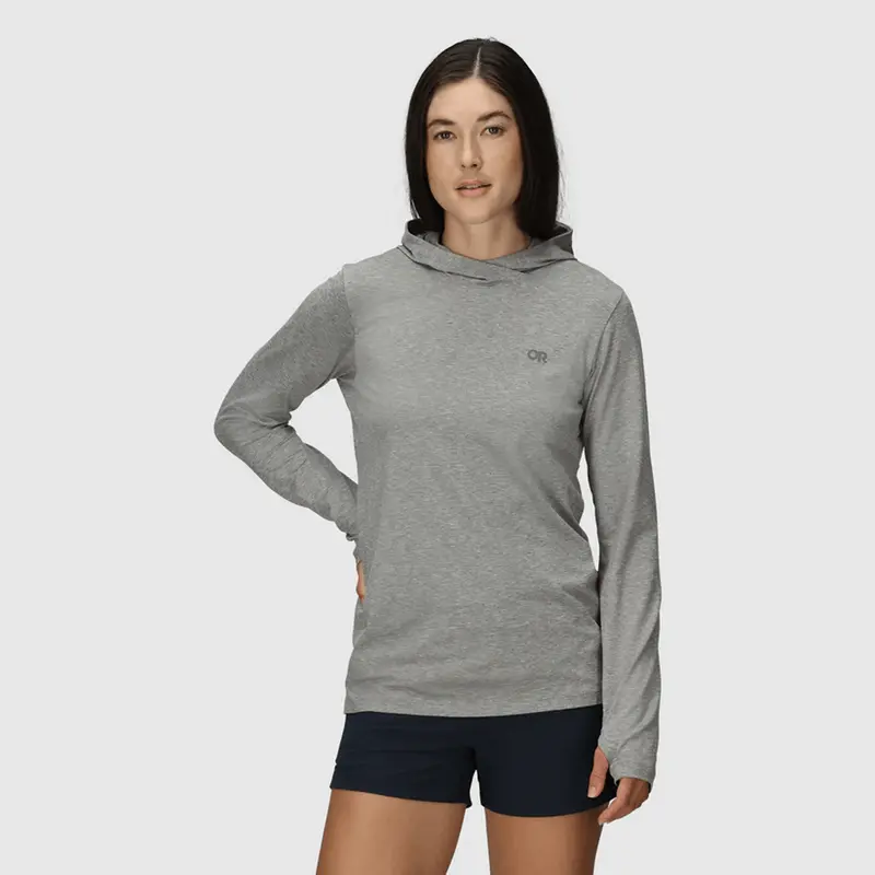 Outdoor Research Women’s ActiveIce Spectrum Sun Hoodie – UPF 50+ Cooling Top