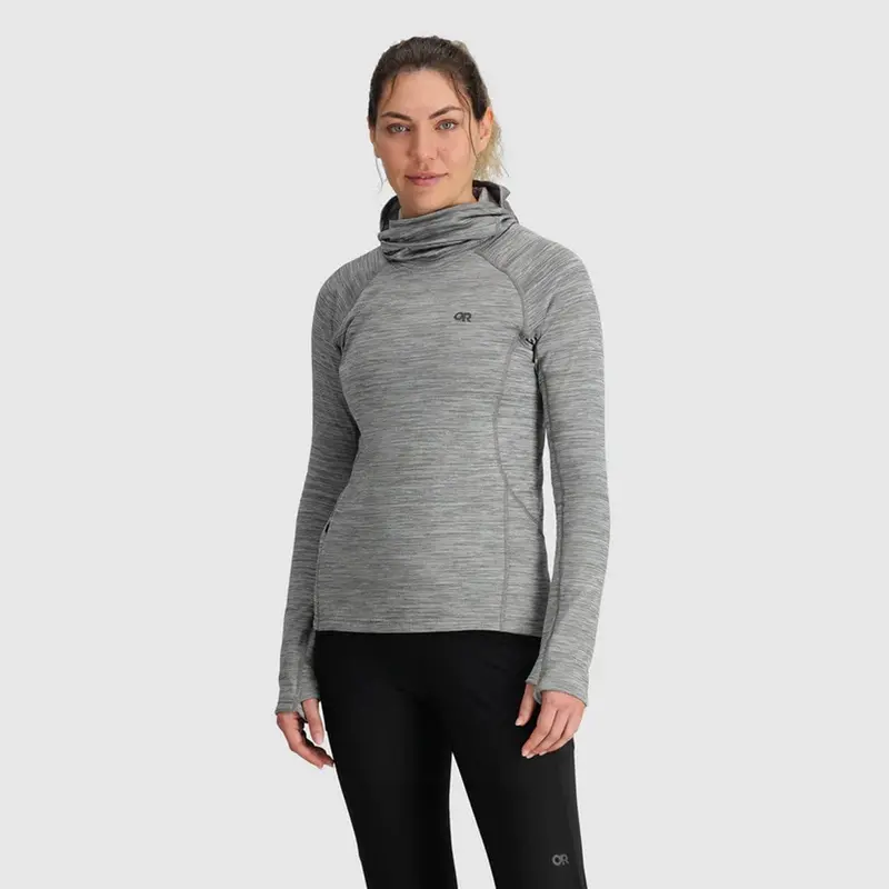 Outdoor Research Women’s Hooded Grid-Fleece Vigor Pullover