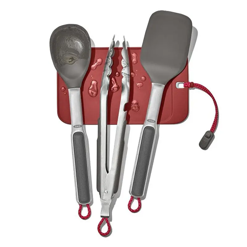 OXO All-in-One Camp Cooking Utensil Set with Stand