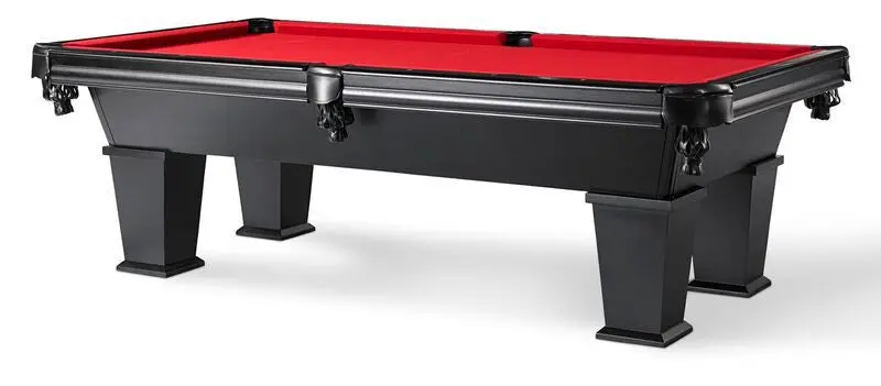 Parsons Black Pool Table – Modern Minimalist Billiards Design