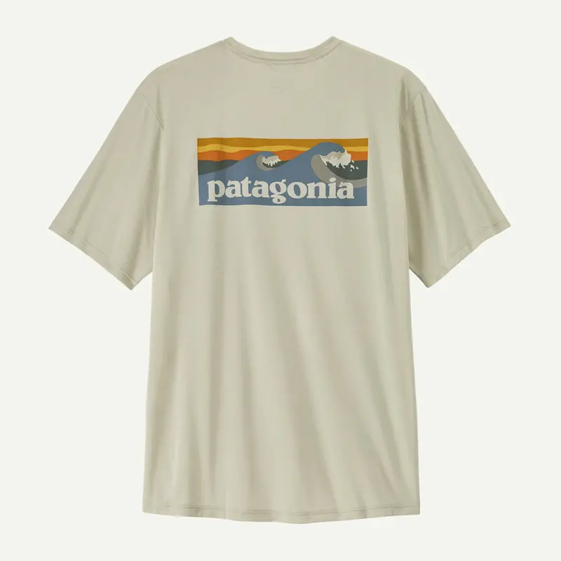 Patagonia Cap Cool Daily Shirt for Men – Boardshort Logo Print