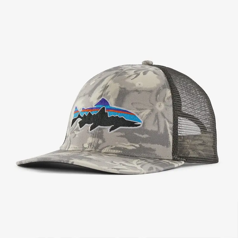 Patagonia Fitz Roy Trout Embroidered Trucker Hat