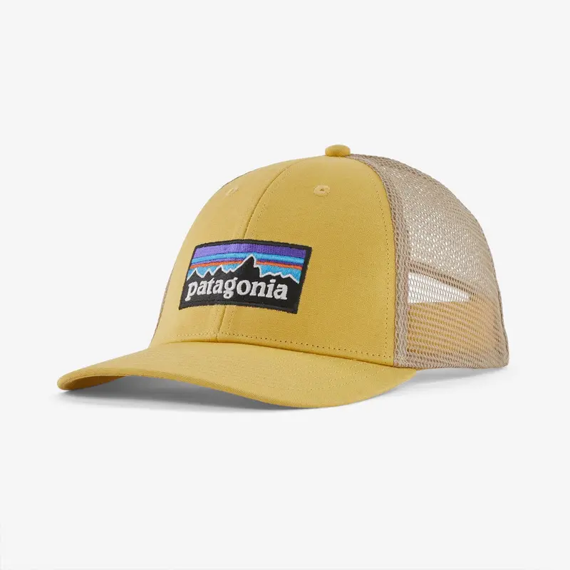 Patagonia P-6 Logo LoPro Trucker Cap – Recycled Cotton Mesh Hat