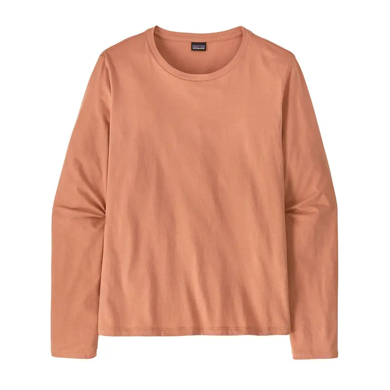 Patagonia Women’s Long-Sleeve Organic Cotton Tee – Regenerative Certified