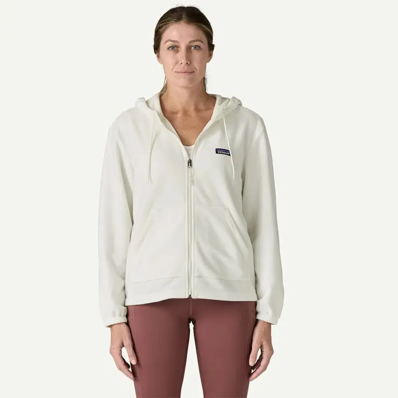 Patagonia Women’s Micro D Fleece Hoodie with Softshell Comfort