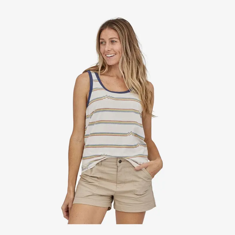 Patagonia Women’s Ridge Rise Stripe Organic Tank – Fair Trade Certified Cotton Top